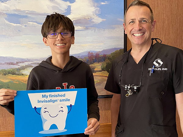 Samuel with Dr. Kolen